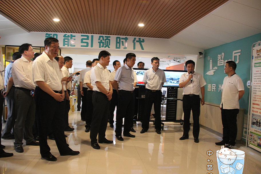 推进重点项目 建设智慧辽阳辽阳市四买办子向导视察pp电子集团智慧厅项目